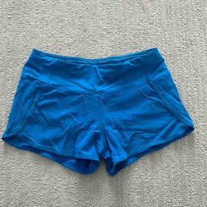 Lululemon speed up shorts. Size 6. Mid rise. 4in inseam.